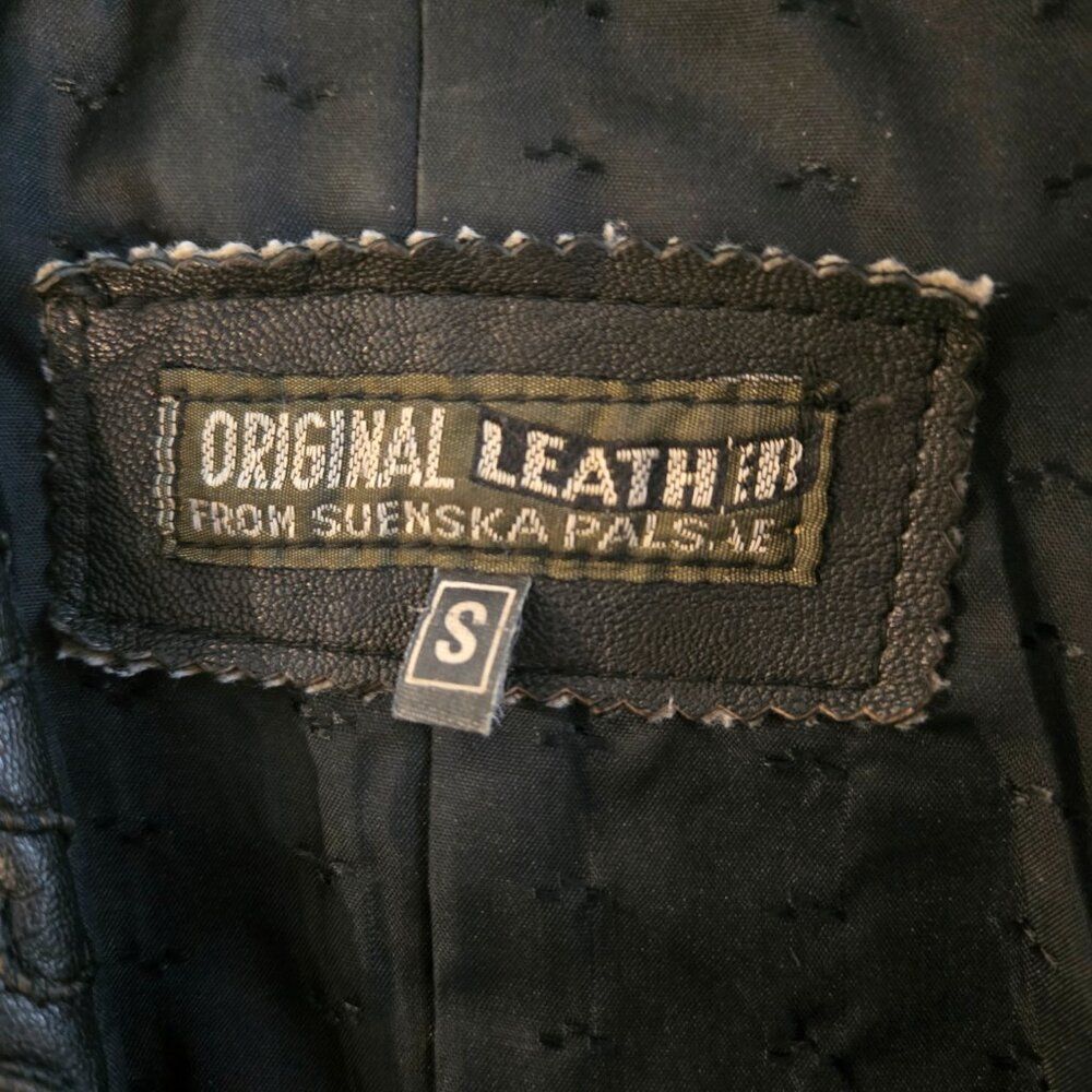 Vintage leather jacket - Picture 4 of 7